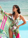 ENVOLEE TROPICALE Maillot Une Pièce Sans Armatures
