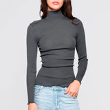 PULL Col cheminée