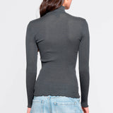 PULL Col cheminée